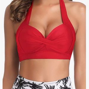 NWTRed bikini top by Tempt Me.